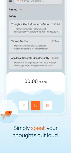 Goldfish Notes screenshot 1