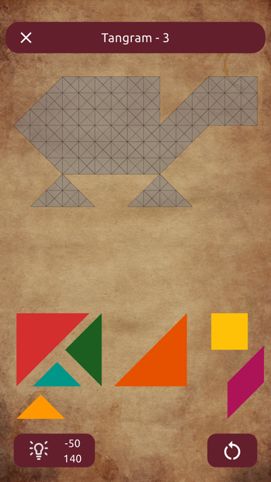 Tangram Puzzle - Pro Screenshot 2 - AppWisp.com Tangram Puzzle - Pro Screenshot 2 - AppWisp.com