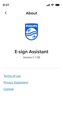 Philips eSign Assistant Screenshot 8 of 8