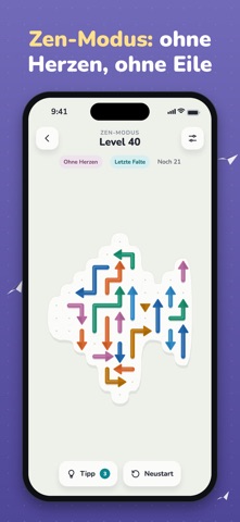 Foldaway: Pfeil-Rätsel screenshot 7