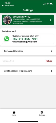CuciQu Kasir Laundry POS screenshot