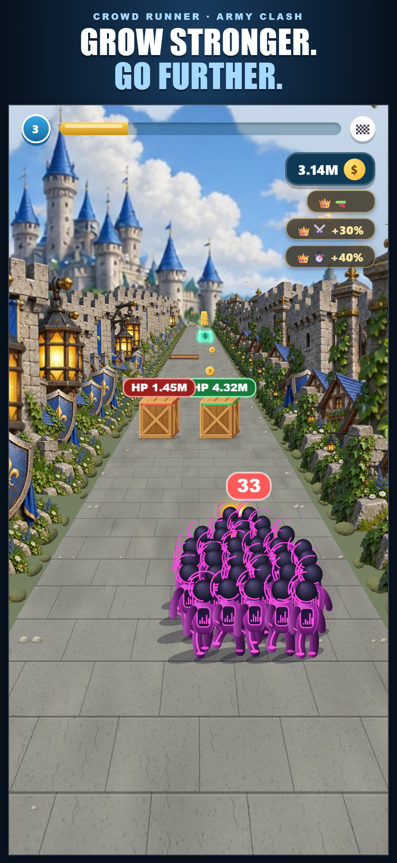 Screenshot 6 of Crowd Runner: Army Clash