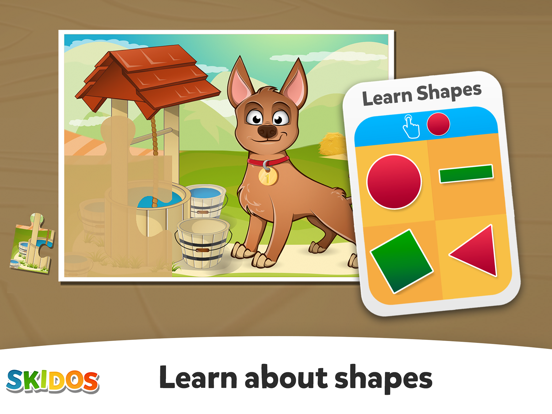 Puzzle Games for Toddlers! iPad screenshot 8 - Education app