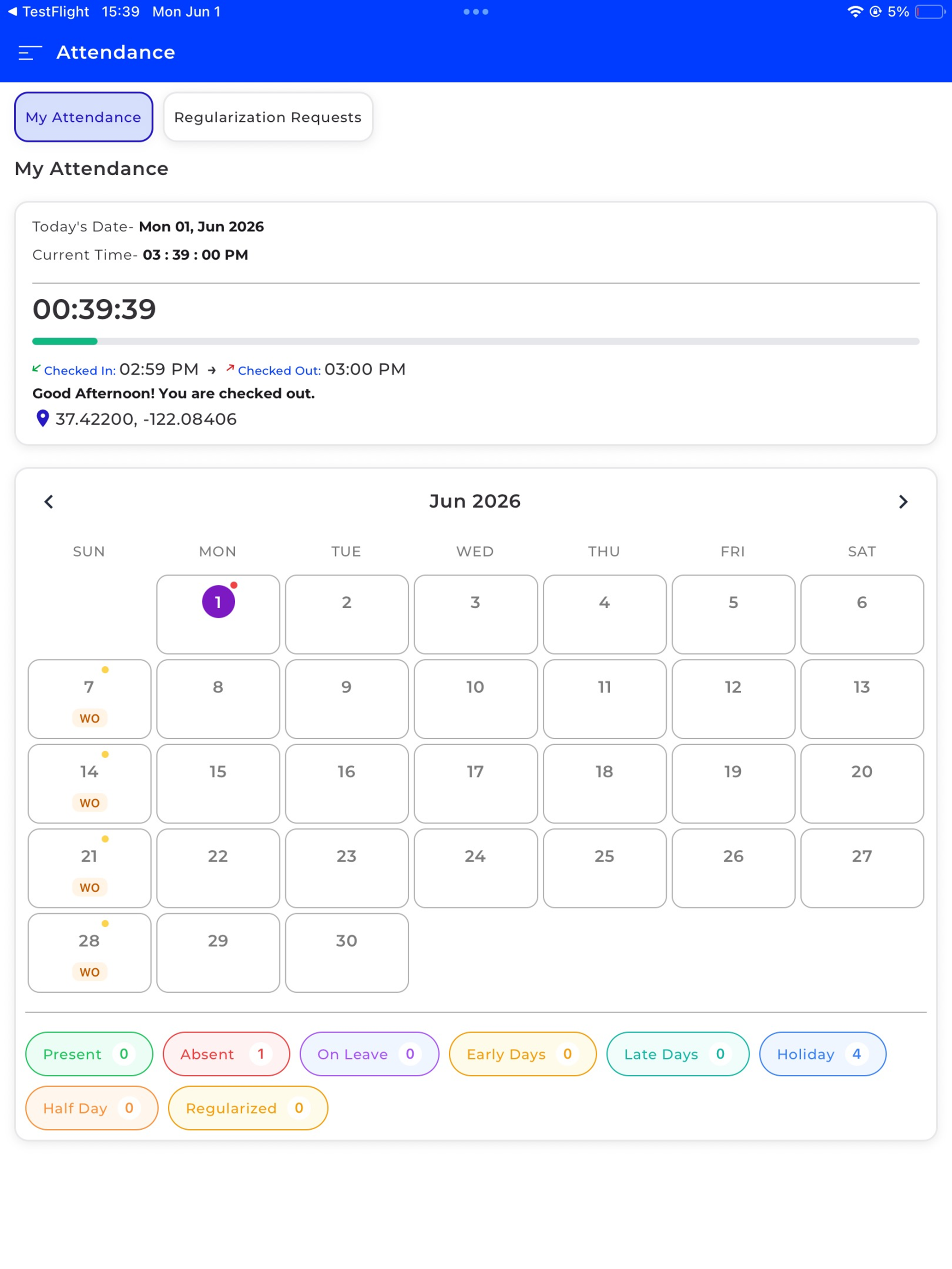 Vidyanikethan HRMS screenshot 7