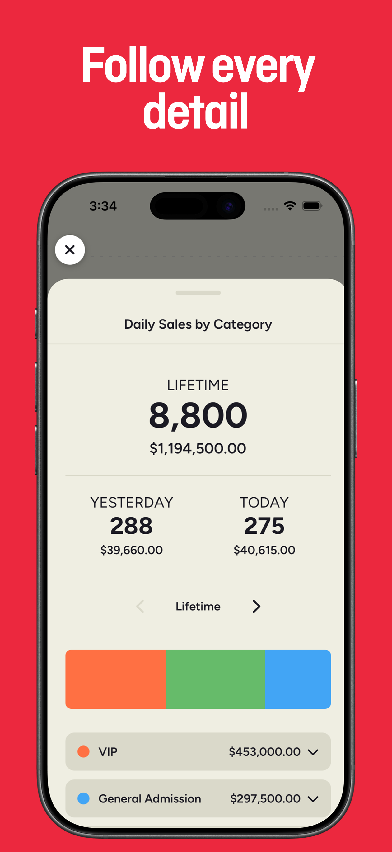 Ticketera® Reports screenshot 3