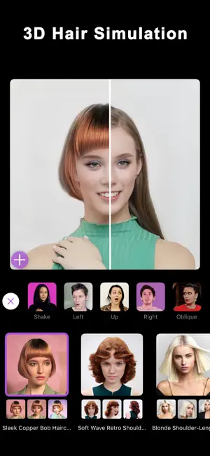 PingHair: AI Hairstyle Changer screenshot 1