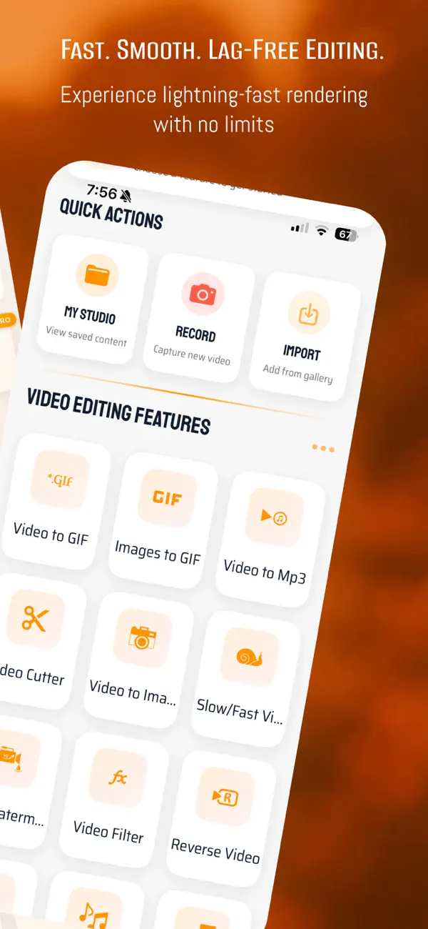 Screenshot #3 pour Pro Video Editor : AI Filters