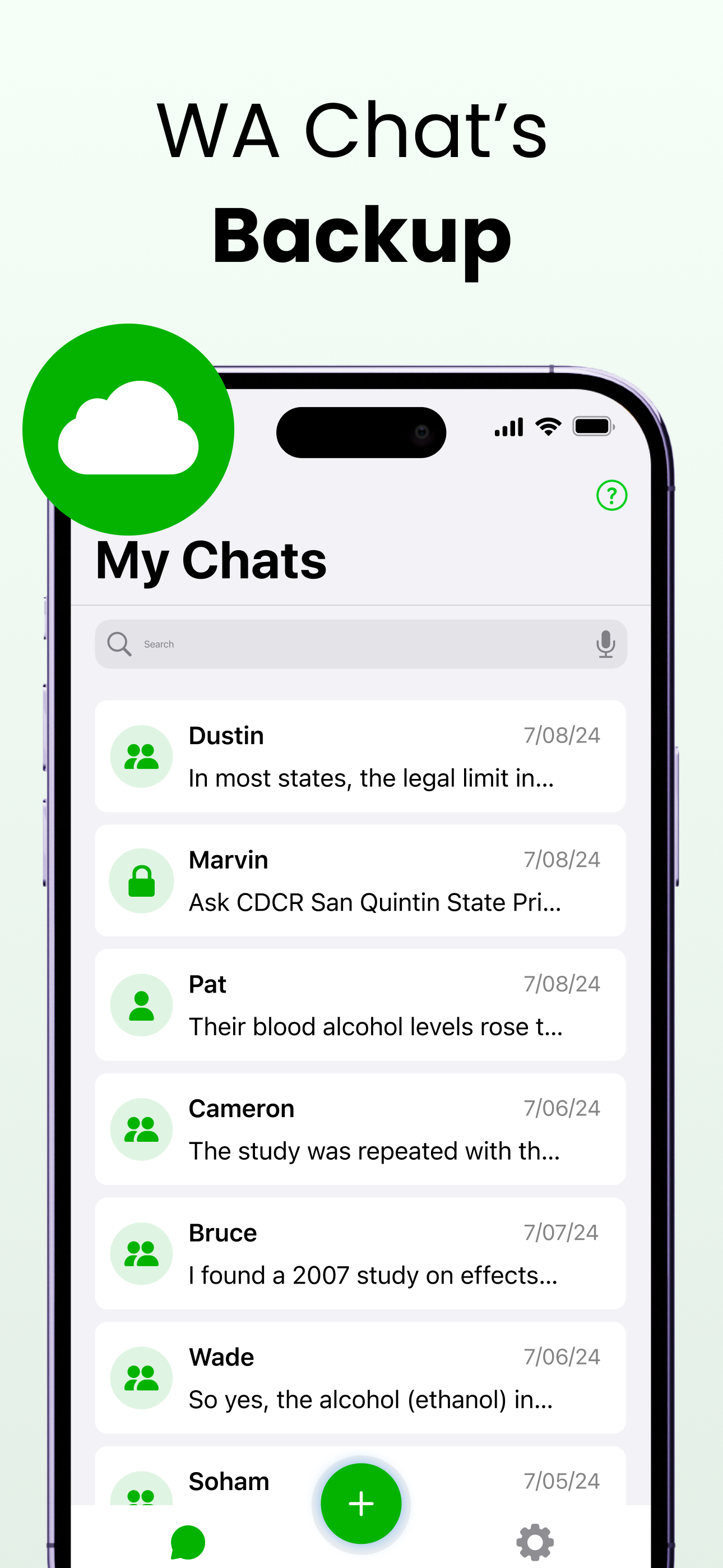 Message Backup Restore Delete