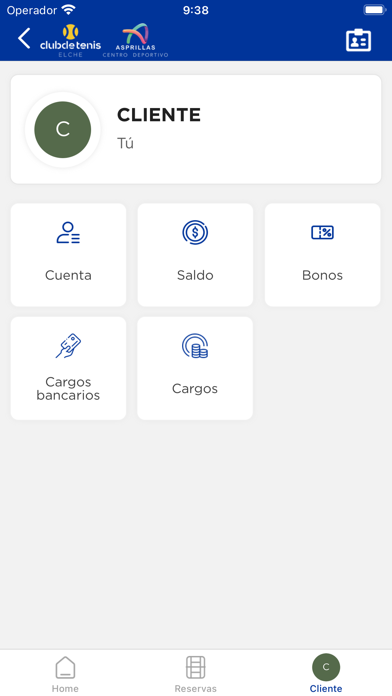 Club de Tenis Elche Screenshot