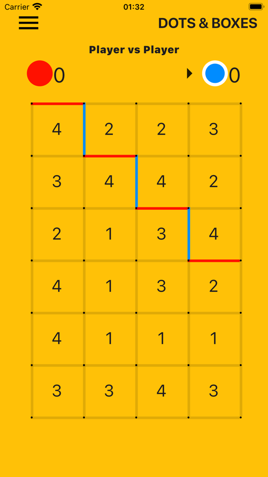 #3. Dots'n Boxes (iOS) 由: Murat Erdem Bostancioglu