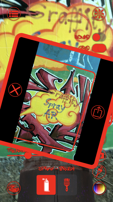 Graffiti Spray AR Screenshot 3 - AppWisp.com Graffiti Spray AR Screenshot 3 - AppWisp.com