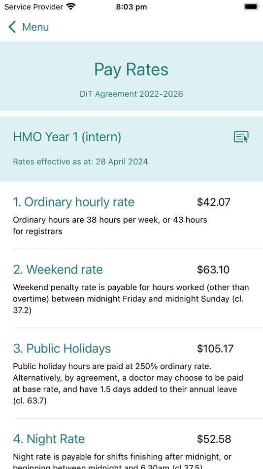 #6. DiT Pay Check (iOS) 由: Peter Hallett