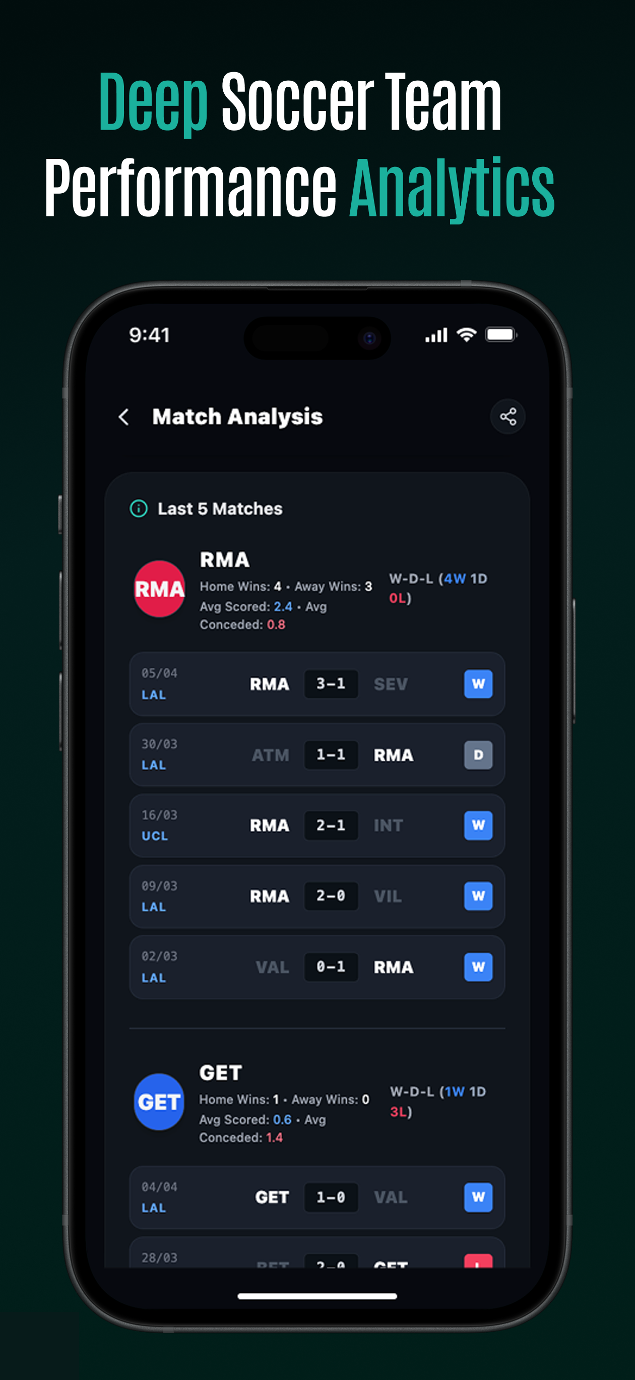 VibeScore FC screenshot 5