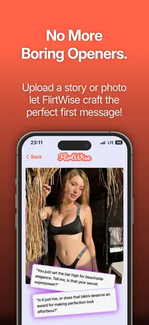 AI Dating & Rizz: FlirtWise screenshot 1