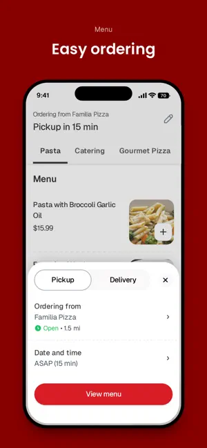 Familia Pizza screenshot 3
