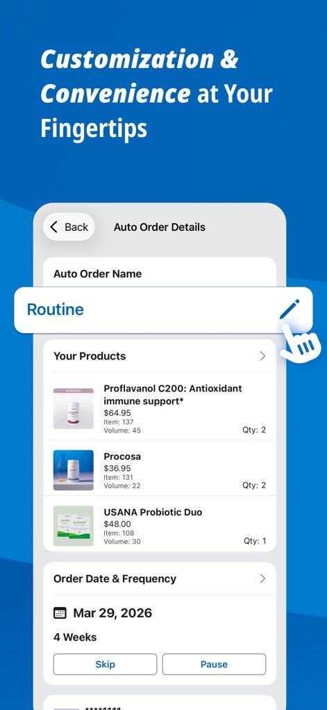 USANA Subscribe + Save - App de Salud y forma física | MWM