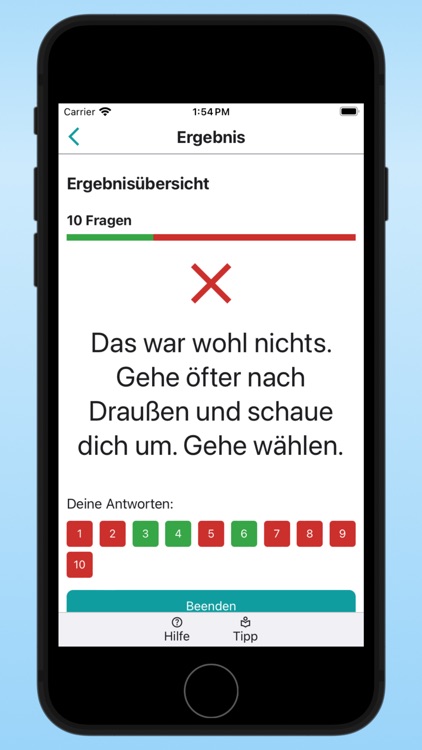 Parteiparolen Quiz Brandenburg