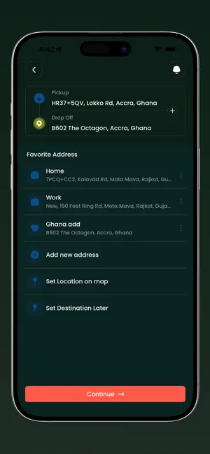 Ride Afrique – Request a Ride screenshot 3