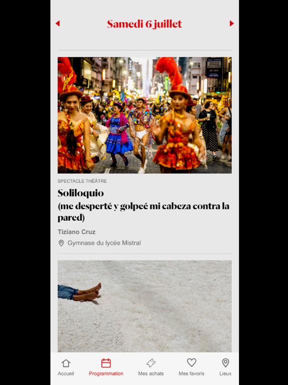 Screenshot #5 pour Festival d'Avignon