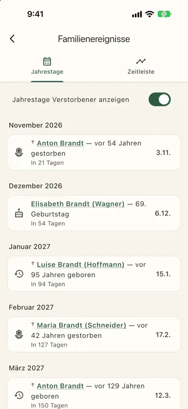MonuTree - Stammbaum screenshot 4 of 7