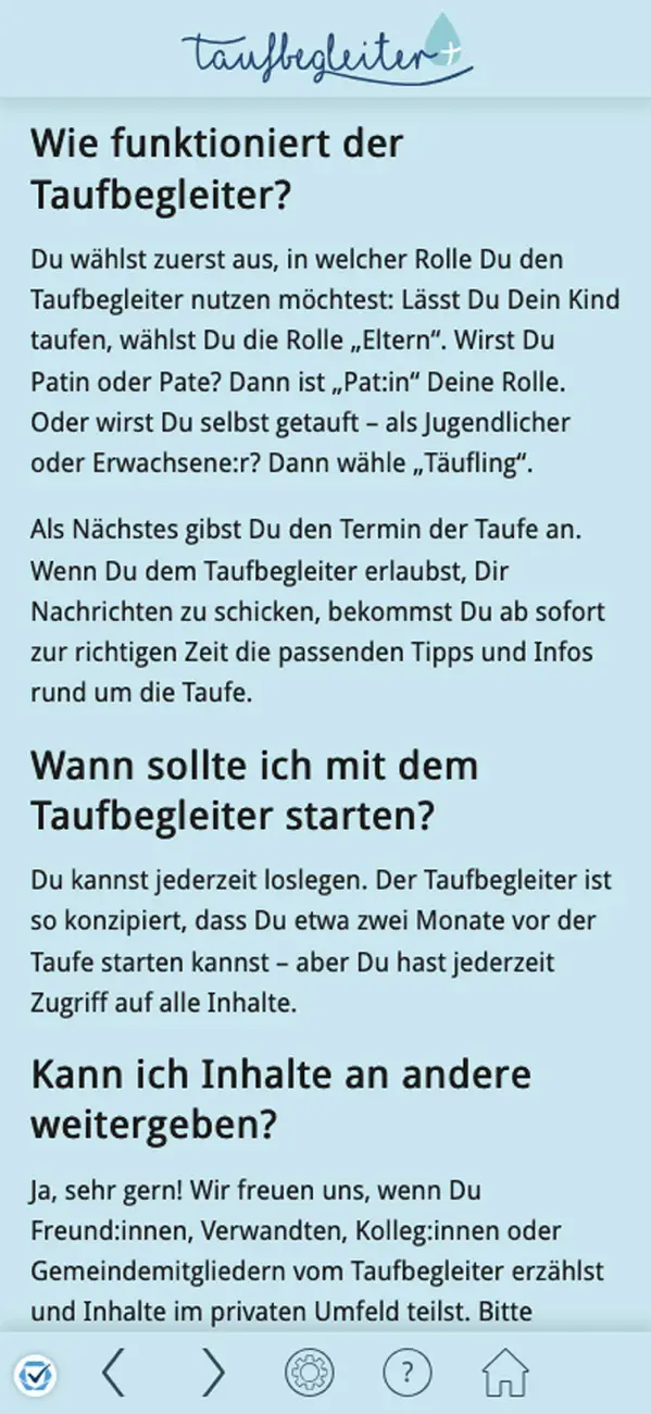 Screenshot #3 pour Taufbegleiter