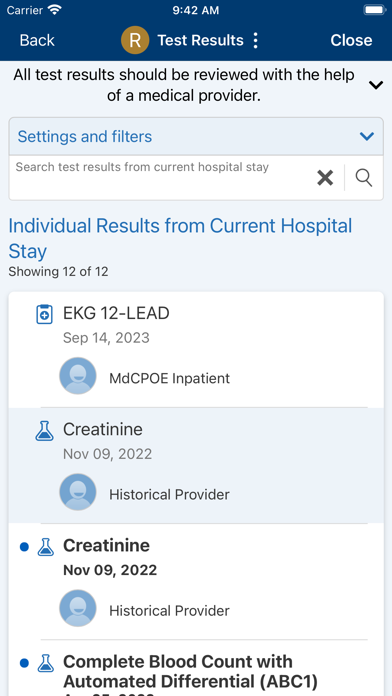 Driscoll Health System Screenshot