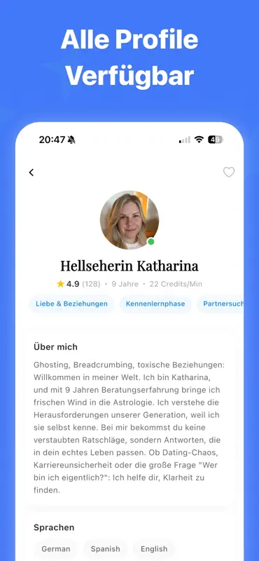 Lisora: Chat mit Hellsehern screenshot 6 of 6