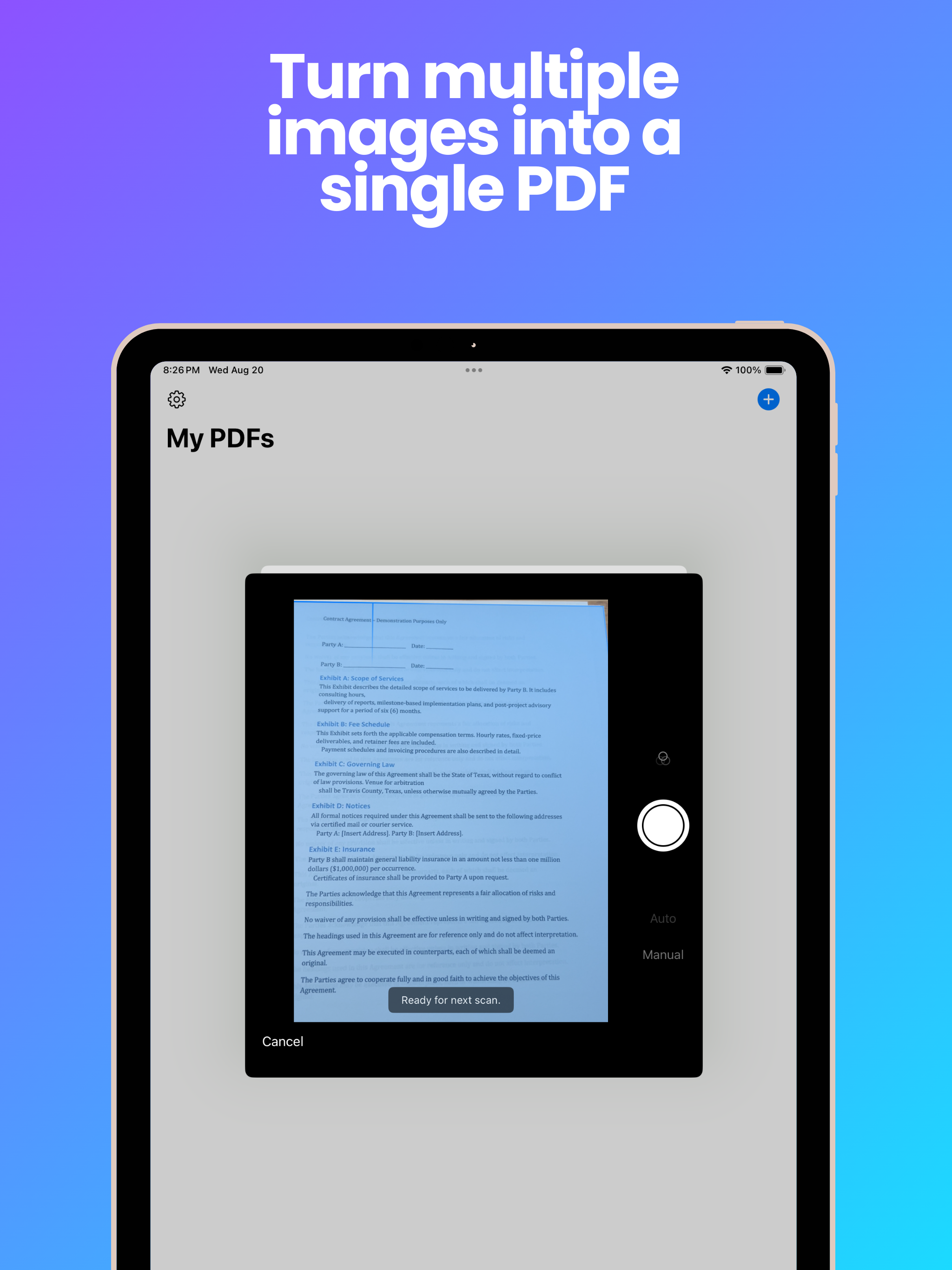 Photo to PDF Scanner: ImgNow