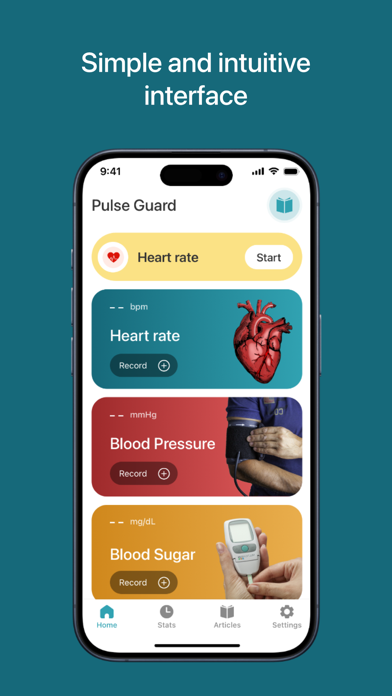Pulse Guard - Healthy record Screenshot