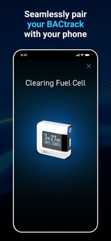 BACtrack app screenshot 2