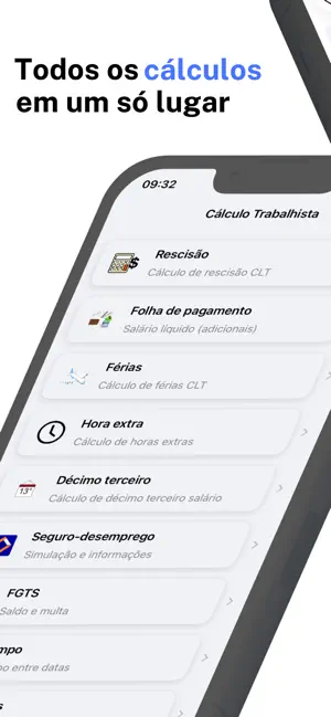 Cálculo Trabalhista CLT screenshot 1