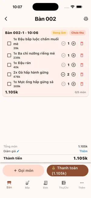Nhanh Client screenshot 2