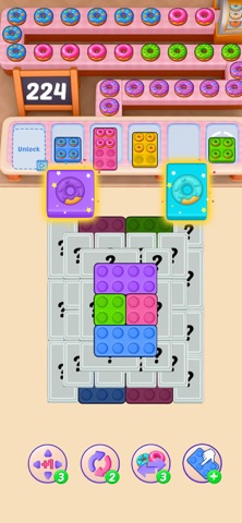Donut Sort Mania: Color Puzzle iPhone screenshot