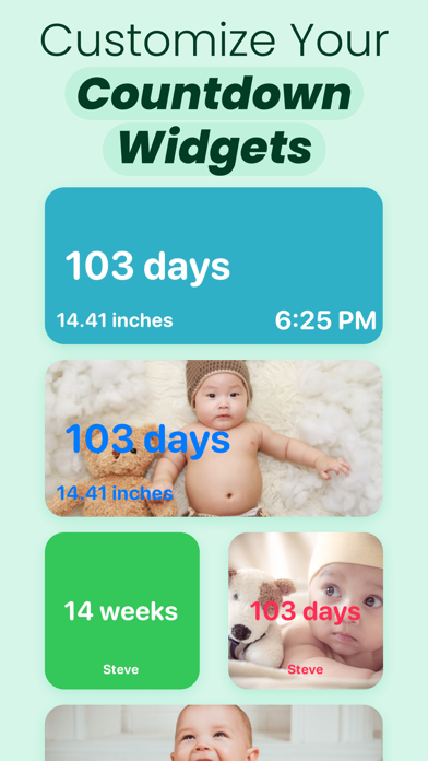 Baby Count down Due Date Track Screenshot
