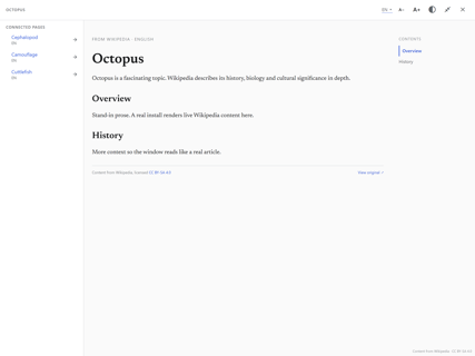 WikiCanvas screenshot 7
