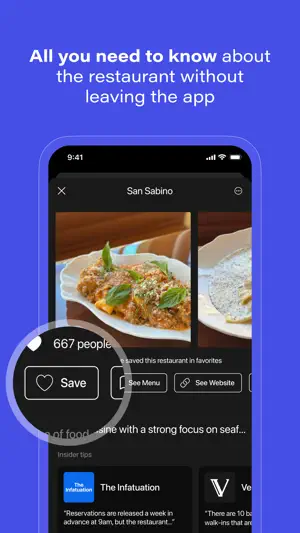 Velada · Restaurant guide screenshot 4