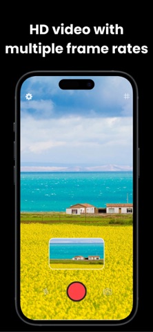 2Shot – Dual Cam PiP Recorder iPhone screenshot
