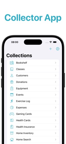 Collector Inventory App Screenshot 1 of 7