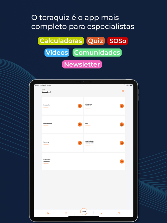 teraquiz iPad screenshot 2 - Medical app