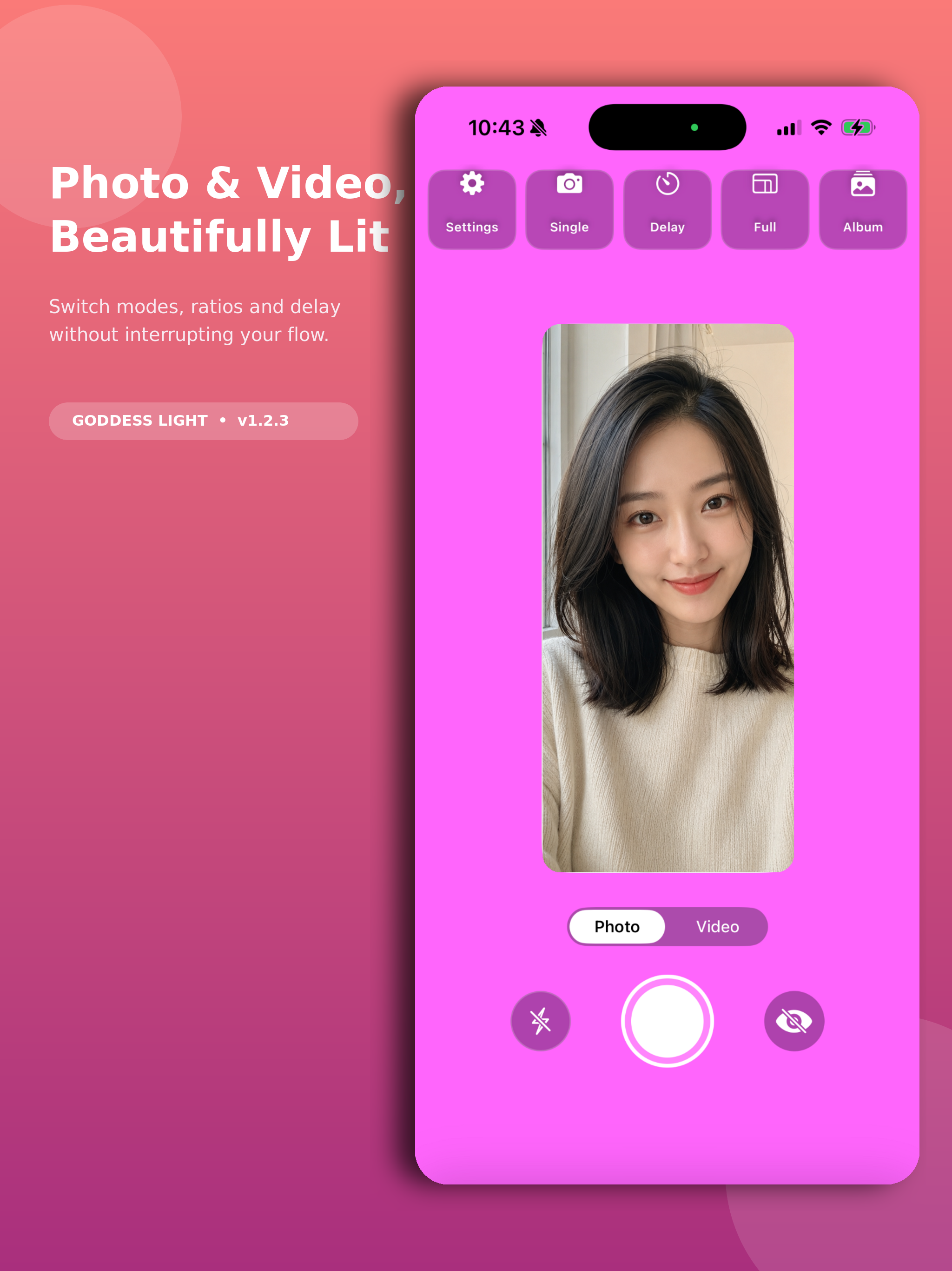 Goddess Light: Fill Light Cam screenshot 9