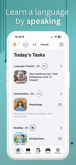 iPolyglot: Learn Language AI screenshot 1