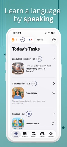 iPolyglot: Learn Language AI iPhone screenshot