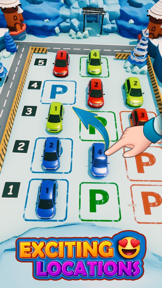 #3. Car Parking Jam : Car Sorting (iOS) By: Hafiz Zaigham Rasul