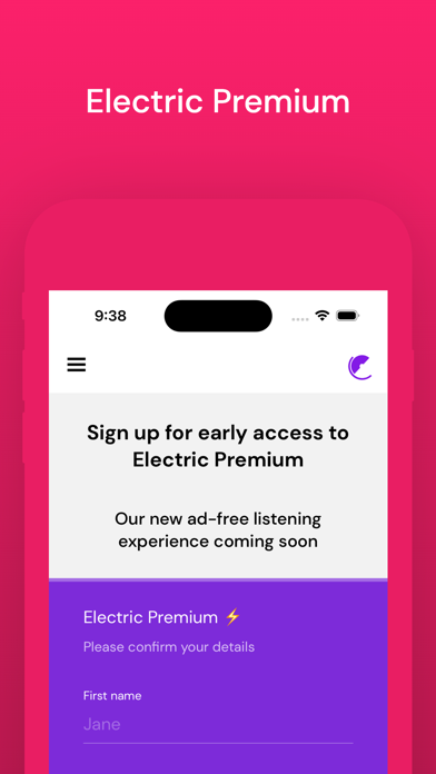 Electric Radio Screenshot