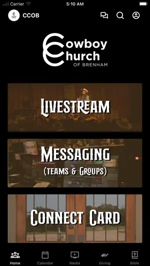 Cowboy Church of Brenham screenshot 1