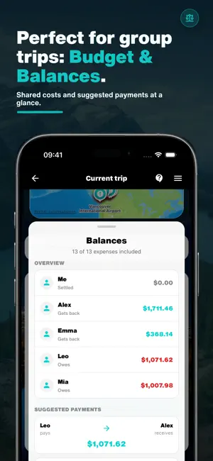 WanderSpend: Trip Planner screenshot 2