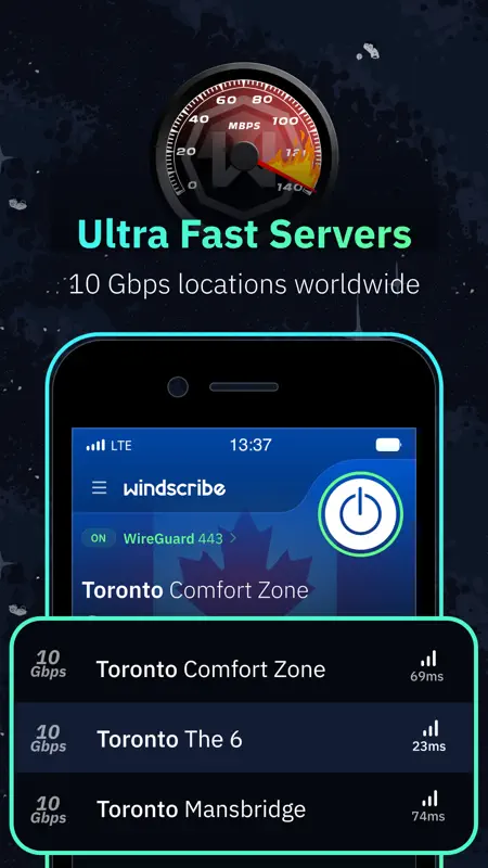 Windscribe VPN screenshot 4 of 6
