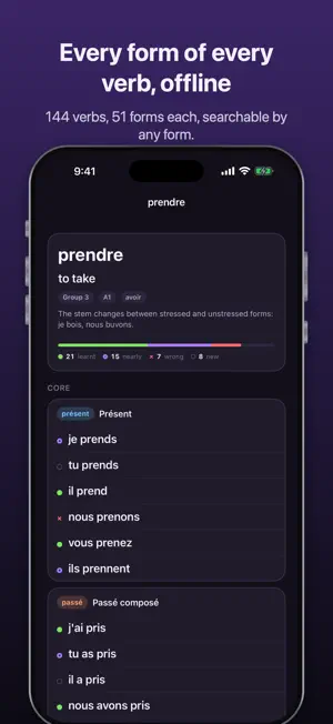 Conjugaid: French Verbs screenshot 4