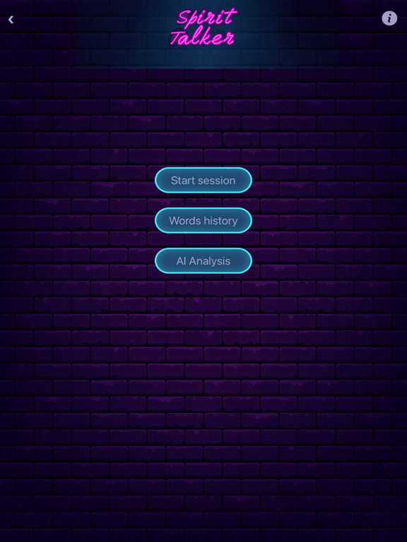 Spirit Entities Talker iPad screenshot 5 - Lifestyle app