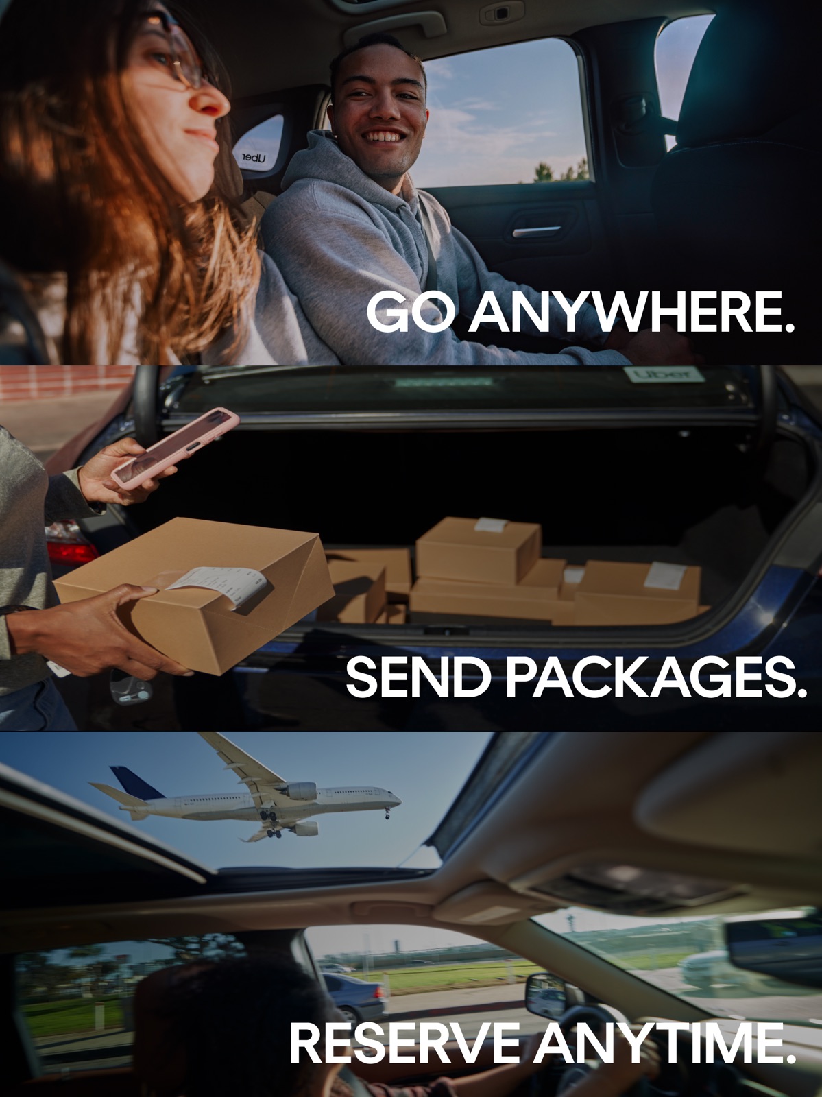 Uber - Request a ride ipad screenshot 1